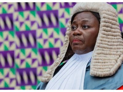 Former Chief Justice Gertrude Araba Esaaba Sackey Torkornoo